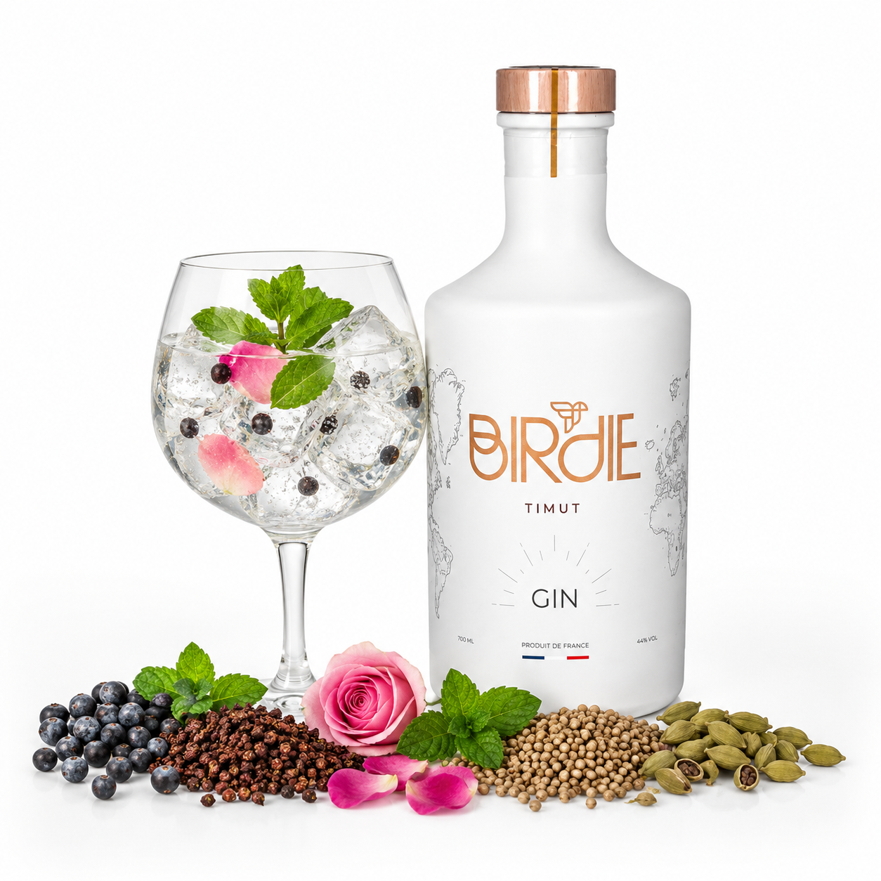 BIRDIE TIMUT GIN 44% 70CL